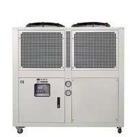 Machine de refroidissement à air industriel 12 cv en stock, système de refroidissement à eau glycol, hydro refroidisseur pour équipement en tissu Non tissé