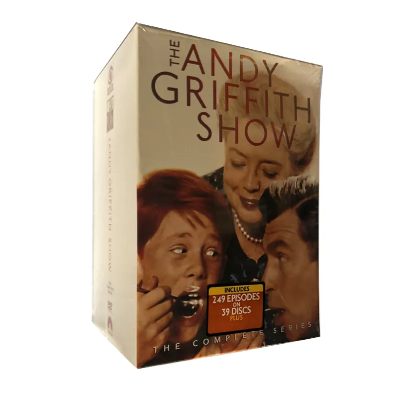Die Andy Griffith Show Die vollständige Serie 39 Platten Fabrik Großhandel DVD Filme Fernsehserie Cartoon Region 1 DVD Kostenloser Versand