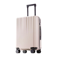 Valise légère en PP, valise rigide de 20 pouces, valise de cabine, valise de voyage simple, valise durable, valise en PP écologique