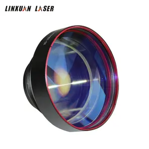 Peralatan Laser Profesional Kepala Pemindaian Lensa Inframerah Lensa Fokus Laser Serat Kualitas Tinggi