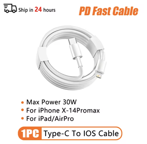 Câble de Charge Rapide Certifié MFI Usine 20W PD USB-C vers <span class=keywords><strong>Téléphone</strong></span> iOS pour iPhone 11 12 13 14, Câble de Données Chargeur - Product Image 2