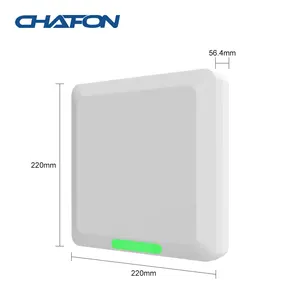 CHAFON truy cập bãi đậu xe hệ thống kiểm soát 6 ~ 8m tầm trung đầu đọc rfid uhf và rfid antenna 8dbi