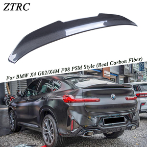 Alerón Trasero de Fibra de Carbono Real Estilo PSM para X4 G02/X4M F98, 2019-2025 - Product Image 1