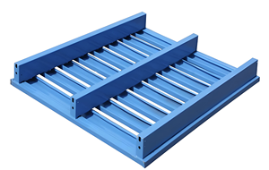 4-דרך סיטונאית מכירות ישירה מפלצית מפח מערכות מירוצים מדפים 1200*1000 מזרן פלדה מתכת - Product Image 4