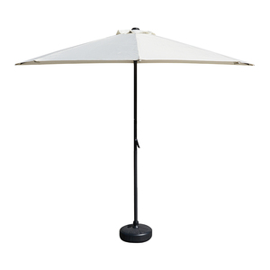 Patio Extérieur Personnalisé <span class=keywords><strong>Demi</strong></span>-Rond Jardin Terrasse <span class=keywords><strong>Balcon</strong></span> Ombre Pliable Os Rétractable Petit Emballage Parapluie Parasols - Product Image 2