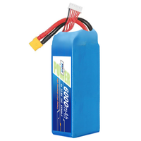 Hochwertige 6S Soft Pack Li-Ionen-Batterie für FPV-Drohnen, Festkörper-Akku mit Hoher Kapazität und Langer Flugzeit für Racing-Quadcopter