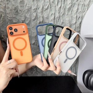 Coque transparente magnétique en <span class=keywords><strong>TPE</strong></span> moulée par injection, sensation peau, couleur originale, pour iPhone 17 Pro Max - Product Image 2