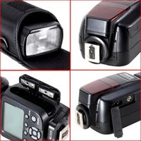 Gran oferta TRIOPO Flash profesional Speedlite TTL Flash de cámara con sincronización de alta velocidad para cámara Canon Digital SLR