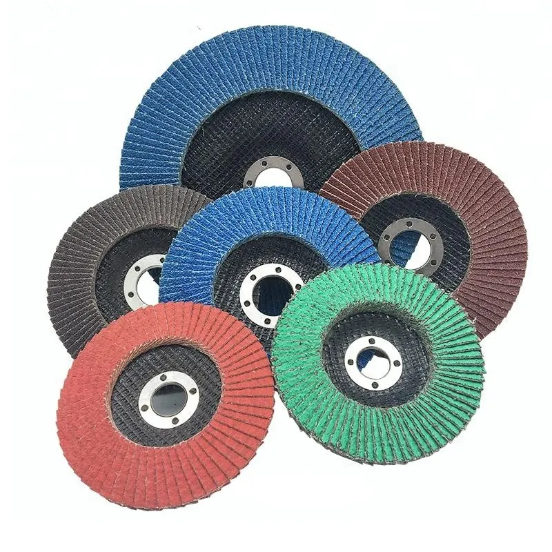 Abrasive Tools 125mm 4.5 inch Aggressive VSM Quality Ceramic Flap Disc Wheel Grinding For Stainless Steel