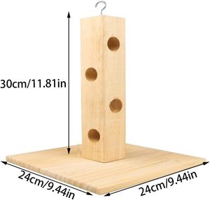 Comedero de heno para conejos, árbol de heno para conejos y cobayas con placa base, árbol de alimentación para roedores, jaula para cobayas - Product Image 3