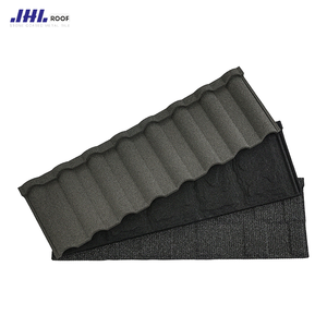 50 ans de garantie Bardeaux de toiture en métal recouverts de pierre Tuiles de <span class=keywords><strong>toit</strong></span> en <span class=keywords><strong>zinc</strong></span> enduit de pierre colorée - Product Image 5