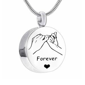 Joyas de cremación para cenizas <span class=keywords><strong>Acuerdo</strong></span> para siempre Collar de corazón para cenizas Recuerdo Colgante conmemorativo - Product Image 5