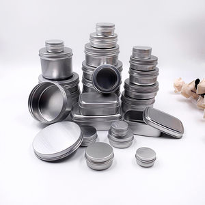 Envase cosmético de aluminio redondo de 1oz y 2oz con tapa y logotipo personalizado - Product Image 6