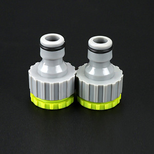 Adaptateur de tuyau d'arrosage à connexion rapide en plastique 12-16 mm pour robinet de jardin et lavage de voiture - Product Image 2