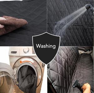 Örgü pencere ve depolama cebi ile arka koltuk yatak için köpek araba klozet kapağı - Product Image 6