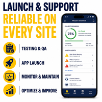 Desarrollo de Aplicaciones de Gestión de Construcción Avanzada para iOS y Android con Informes Diarios y Asignación de Tareas LionCreate