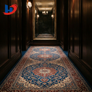 Alfombra de Diseño Clásico Persa HENGJIU, Alfombra de Pared a Pared de Lujo con Diseño Personalizado, Impresa y Tufted, de Polipropileno y Nailon - Product Image 1