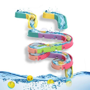 Jinying nouveau design bébé enfant en bas âge salle de <span class=keywords><strong>bain</strong></span> jouet baignoire <span class=keywords><strong>ventouse</strong></span> eau jouant balle en plastique bardage <span class=keywords><strong>bain</strong></span> piste <span class=keywords><strong>jeu</strong></span> - Product Image 1