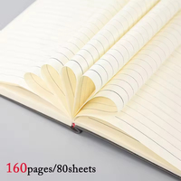 Journal de cahier A5 A6 en cuir avec impression personnalisée en gros