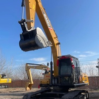 Excavatrice sur chenilles d'occasion Sany 265C de 26,5 tonnes, modèle 2022, avec pompe hydraulique, moteur, boîte de vitesses, à vendre