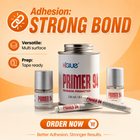Primaire adhésif transparent haute résistance 94 pour la liaison plastique-métal à faible énergie de surface