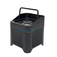 4pcs 20W 6in1 led batterie sans fil dmx par lumière étanche