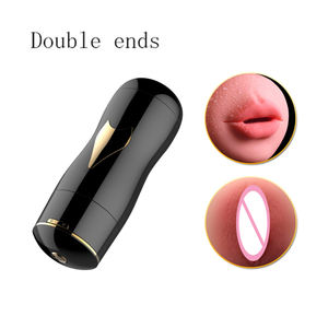 ถ้วยช่วยตัวเองสำหรับผู้ชาย รูปแบบช่องคลอดเหมือนจริง ของเล่นทางเพศ 7 ระดับการสั่นสะเทือน พร้อมฐานดูด - Product Image 3