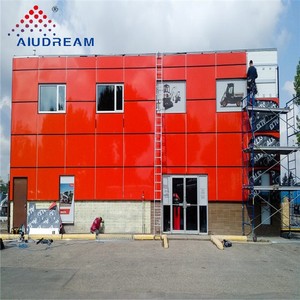 Système de façade murale Panneaux composites en aluminium 3 mm/4 mm Haute résistance à la corrosion Couleur personnalisée - Product Image 5