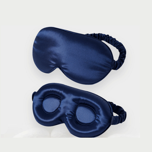 Wholesale Custom 100% Pure Mulberry Silk Contour <strong>Sleep</strong> <strong>Mask</strong> 16/19/22 Momme 3D <strong>Eye</strong> <strong>Mask</strong> with Pure Silk Filler <strong>for</strong> Winter &amp; Summer - Product Image 1
