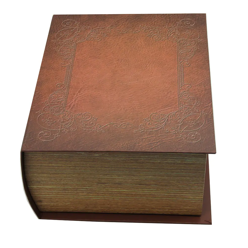 مخصص العتيق الخشب مثل القديمة الكتاب المقدس هدية التعبئة والتغليف رف من صندوق كتب