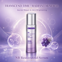 Sérum de beauté naturelle au resvératrol 99% pur, exosomes NMN, antioxydant, éclaircissant, réparateur de barrière, hydratant, anti-âge, essence pour le visage
