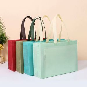 Sac fourre-tout écologique recyclé personnalisé, sac de shopping promotionnel en tissu non tissé avec logo imprimé - Product Image 5