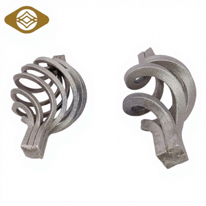 Poteaux de clôture décoratifs en fer forgé de 1,8 m de style moderne, écologiques, imperméables, thermolaqués pour la décoration de fermes et de jardins, modèle 3D - Product Image 4