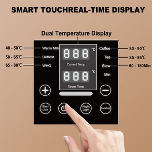 Bouilloire électrique chauffe-lait rapide en 10 minutes, température constante, veilleuse, café, ragoût, thé, 1,5 L, stérilise - Product Image 4