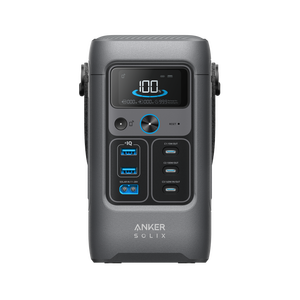 Station d'alimentation solaire portable Anker SOLIX C200 DC 192Wh 200W avec entrée solaire 100W pour le camping, la pêche et les voyages - Product Image 1