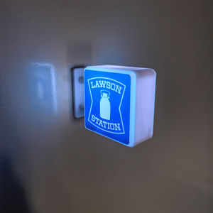Nuevo Adhesivo Magnético Luminoso Creativo Personalizado para Refrigerador, Pequeña Caja de Luz LED, Decoración de Cartel Publicitario - Product Image 6