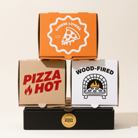 Alle Größen 9 10 11 12 14 16 18 Zoll Pizzas ch achtel Schwarzer Karton Custom Design Pizzas ch achtel Hersteller Custom Pizzas ch achteln