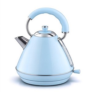 Bouilloire électrique bleu clair 1,7 L en acier inoxydable avec filtre lavable et voyant LED - Product Image 2