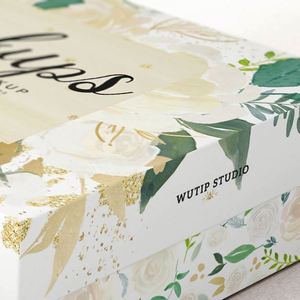 Caja de Envío Plana de Cartón Corrugado con Logotipo Personalizado a Precio de Fábrica, Color de Lujo, Plegable, Ecológica, de Cuero Vacuno - Product Image 1