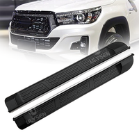 Marchepied latéral pour Toyota Hilux Revo Simple Cabine, fixation par vis, barres de protection Nerf, modification tout-terrain