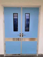 Portes coupe-feu en acier de style chinois, isolation thermique pour bâtiments de grande hauteur (centres commerciaux, écoles), garantie 1 an