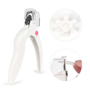 Cortauñas Acrílico Ajustable KADS con Recolector de Puntas Desmontable, Herramienta de Manicura con Cuchilla de Acero Inoxidable para Uñas Postizas - Product Image 1