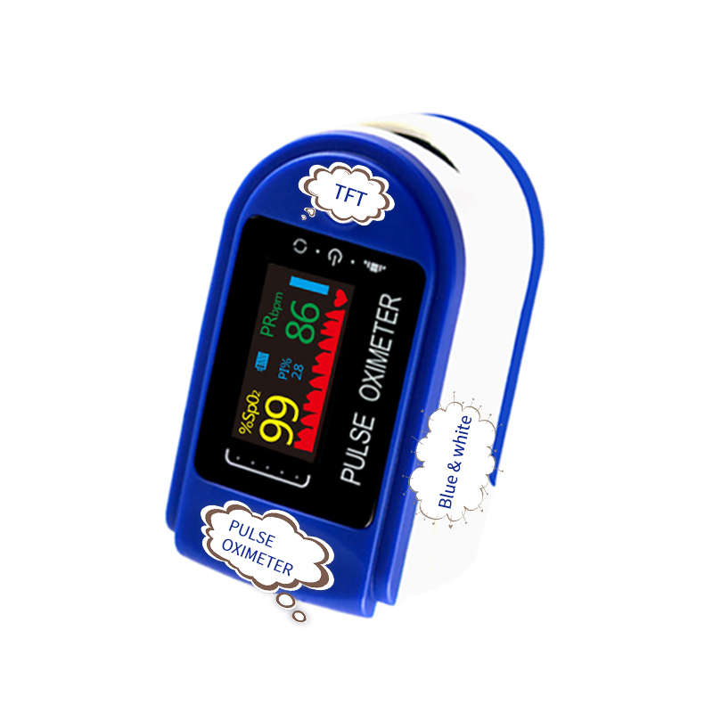Одобренный Oled цифровой экран, измеритель уровня кислорода в крови и Оксиметрия импульса на кончик пальца