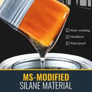 Hot Sale High Quality Transparent Waterproof Coating Glue For Floor Drain Window Sill Water Sink Ceramic Tile Bathroom Kitchen