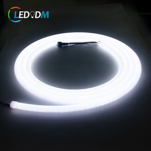 Striscia <span class=keywords><strong>LED</strong></span> Neon Flessibile SPI RGBW WS2811 12V/24V 60 <span class=keywords><strong>LED</strong></span>/m Dimmerabile 100% Silicone Puro IP67 Impermeabile Luci Neon Personalizzabili - Product Image 4