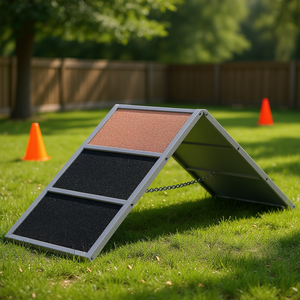 Rampe d'agilité pour chien, surface antidérapante, équipement d'entraînement pour toutes les races de chiens - Product Image 2