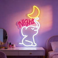 Enseigne néon murale LED Neonawall, alimentée par USB, avec interrupteur à intensité variable, pour décoration murale, snack-bars, magasins de proximité, cafés, bars, fêtes, vitrines, maison, cadeau