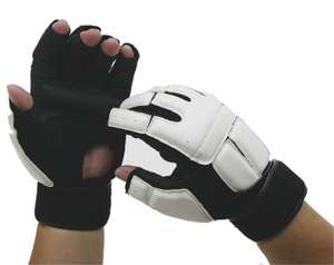Guantes de MMA/Guantes de Grappling de MMA Blancos y Negros - Product Image 1