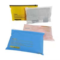 Sacs d'expédition pour vêtements en plastique recyclé avec logo personnalisé, sacs d'emballage pour vêtements, sacs à fermeture éclair