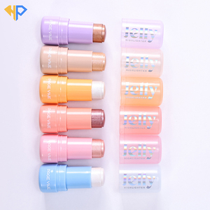 ไฮไลท์เตอร์แบบแท่ง 3-in-1 เม็ดสีแน่นประกายมุกมัลติโครม วีแกน กลิตเตอร์เนื้อเจลลี่นุ่มชุ่มชื้น - Product Image 4